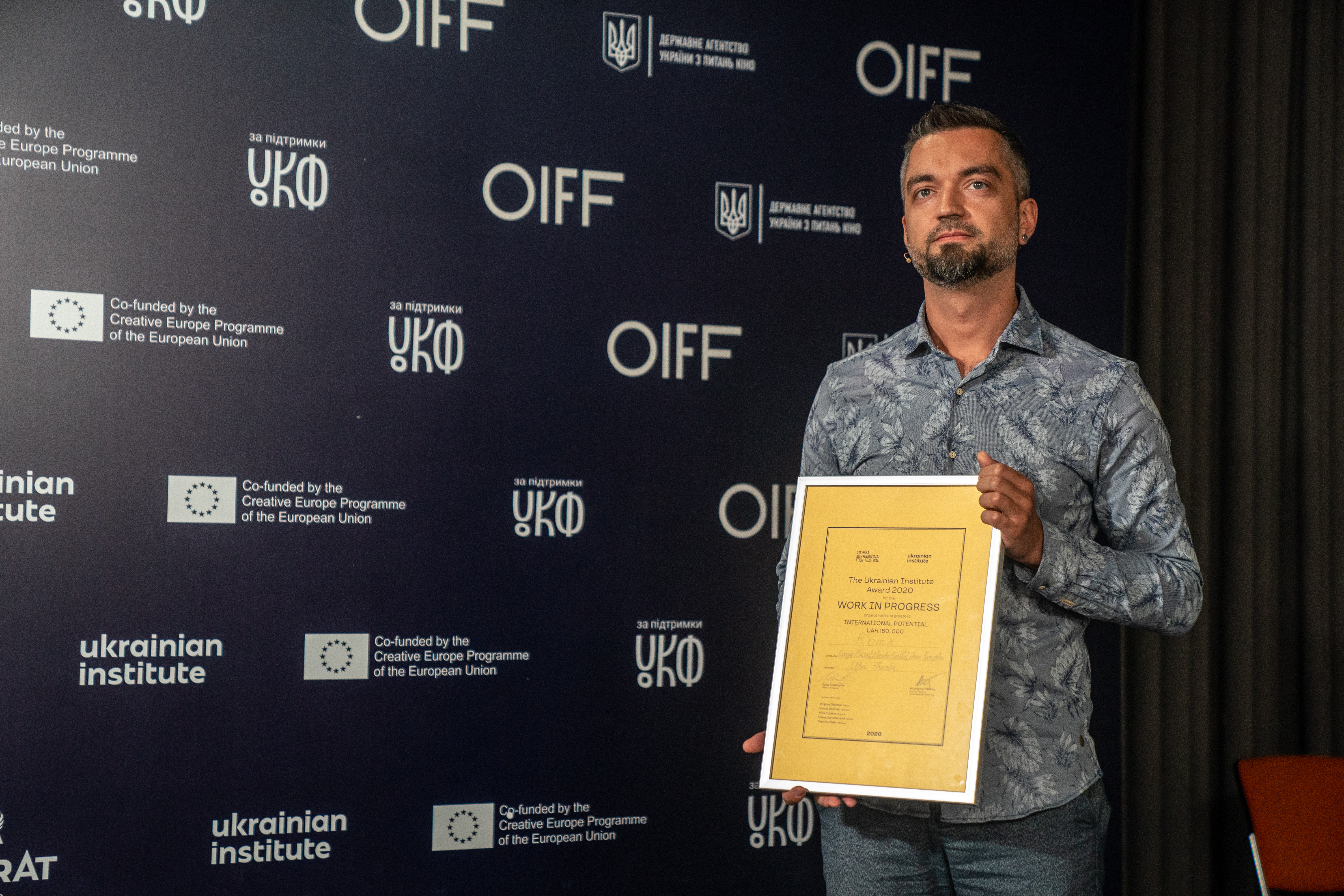 OIFF 2020. Церемонія нагородження переможців Film Industry Office34